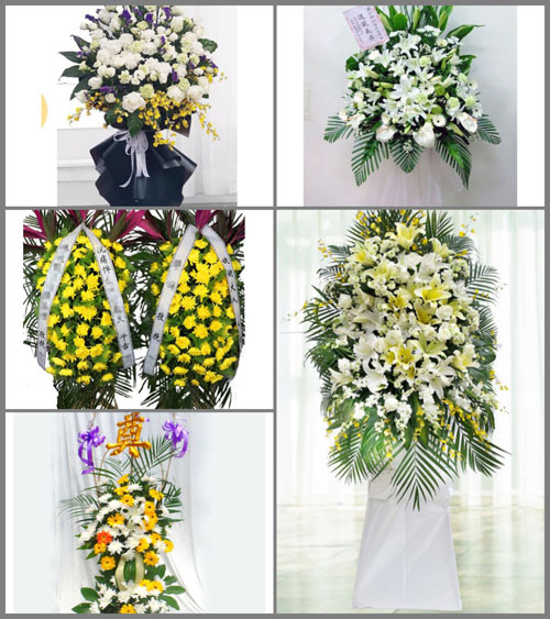 新疆乌鲁木齐市水磨沟区南湖北路街道白事花篮预定